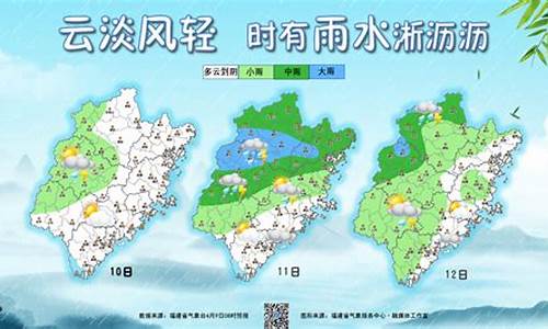 外省与福建天气预报_福建各地天气预报一周7天