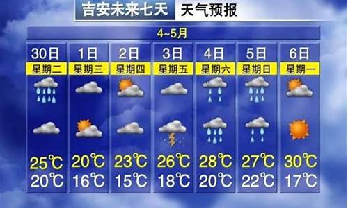 吉安天气予报_吉安地区天气雨报