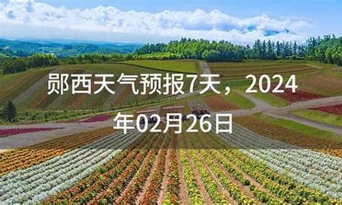 郧西天气预报一周15天_郧西天气预报一周